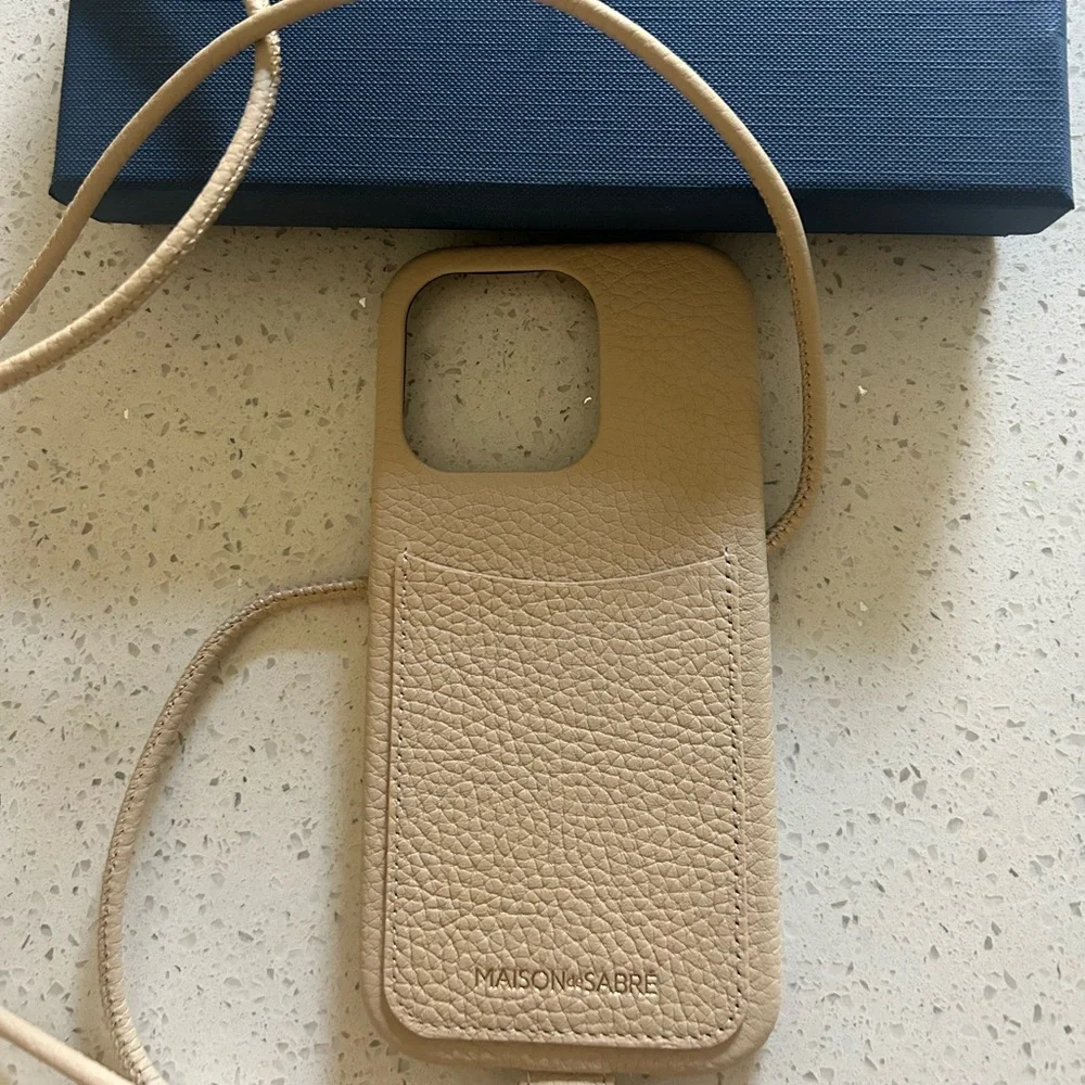 MAISON De Sabre sling phone case